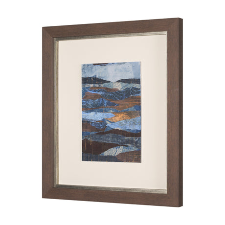Off In The Distance IV by Mercana Studio a Hand Embellished Framed Art Print Matted under Glass from Mercana - Luna Furniture