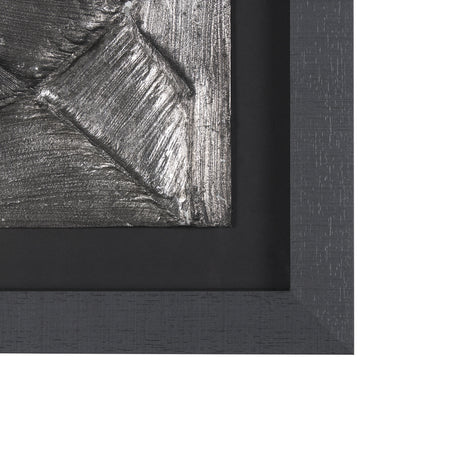 Spelter by Studio M a handmade Original Framed 3D Textured Artwork under Glass from Mercana - Luna Furniture