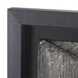 Spelter by Studio M a handmade Original Framed 3D Textured Artwork under Glass from Mercana - Luna Furniture