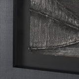 Spelter by Studio M a handmade Original Framed 3D Textured Artwork under Glass from Mercana - Luna Furniture