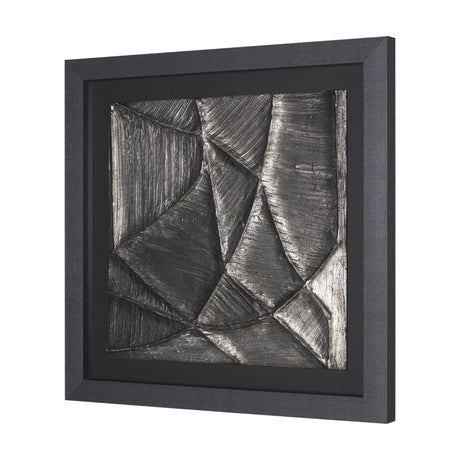 Spelter by Studio M a handmade Original Framed 3D Textured Artwork under Glass from Mercana - Luna Furniture