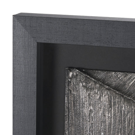 Spelter by Studio M a handmade Original Framed 3D Textured Artwork under Glass from Mercana - Luna Furniture