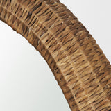 Warrick 42" Woven Water Hyacinth Mirror from Mercana - Luna Furniture