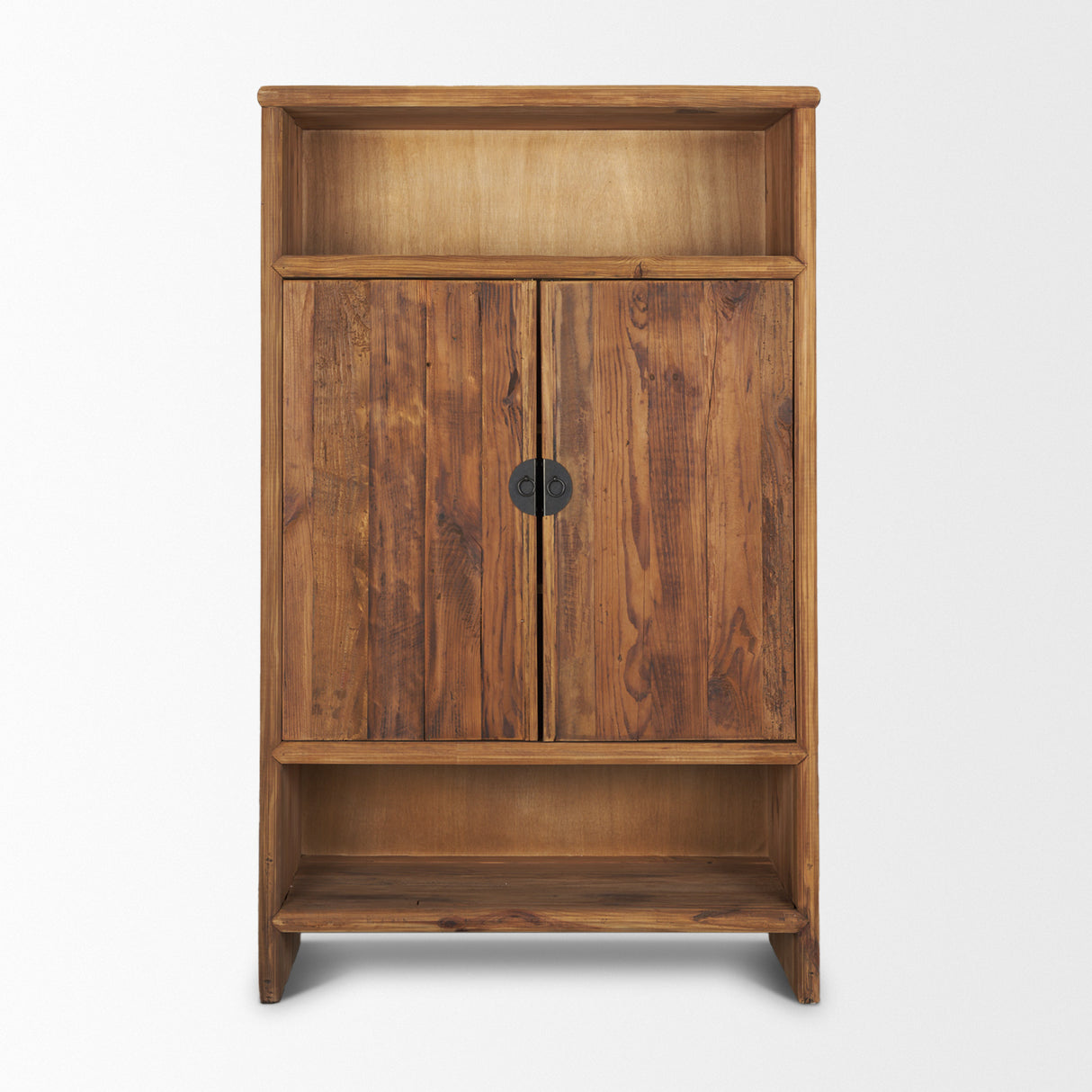 Wayde Curio Cabinet Recycled Pine from Mercana - Luna Furniture