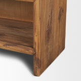 Wayde Curio Cabinet Recycled Pine from Mercana - Luna Furniture