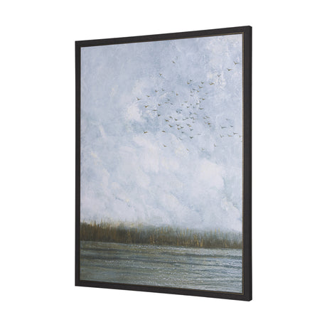 Spring is Coming I by Mercana Studio a Hand Embellished Textured Framed Canvas from Mercana - Luna Furniture