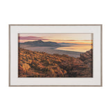 Salt Lake Sunrise by Gary Blatter a Hand Embellished Framed Photo Art Print Matted under Glass from Mercana - Luna Furniture