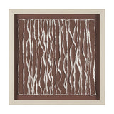 Tattered Waves I by Studio M a handmade Original Framed 3D Textured Artwork under Glass from Mercana - Luna Furniture