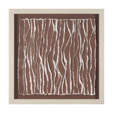 Tattered Waves II by Studio M a handmade Original Framed 3D Textured Artwork under Glass from Mercana - Luna Furniture