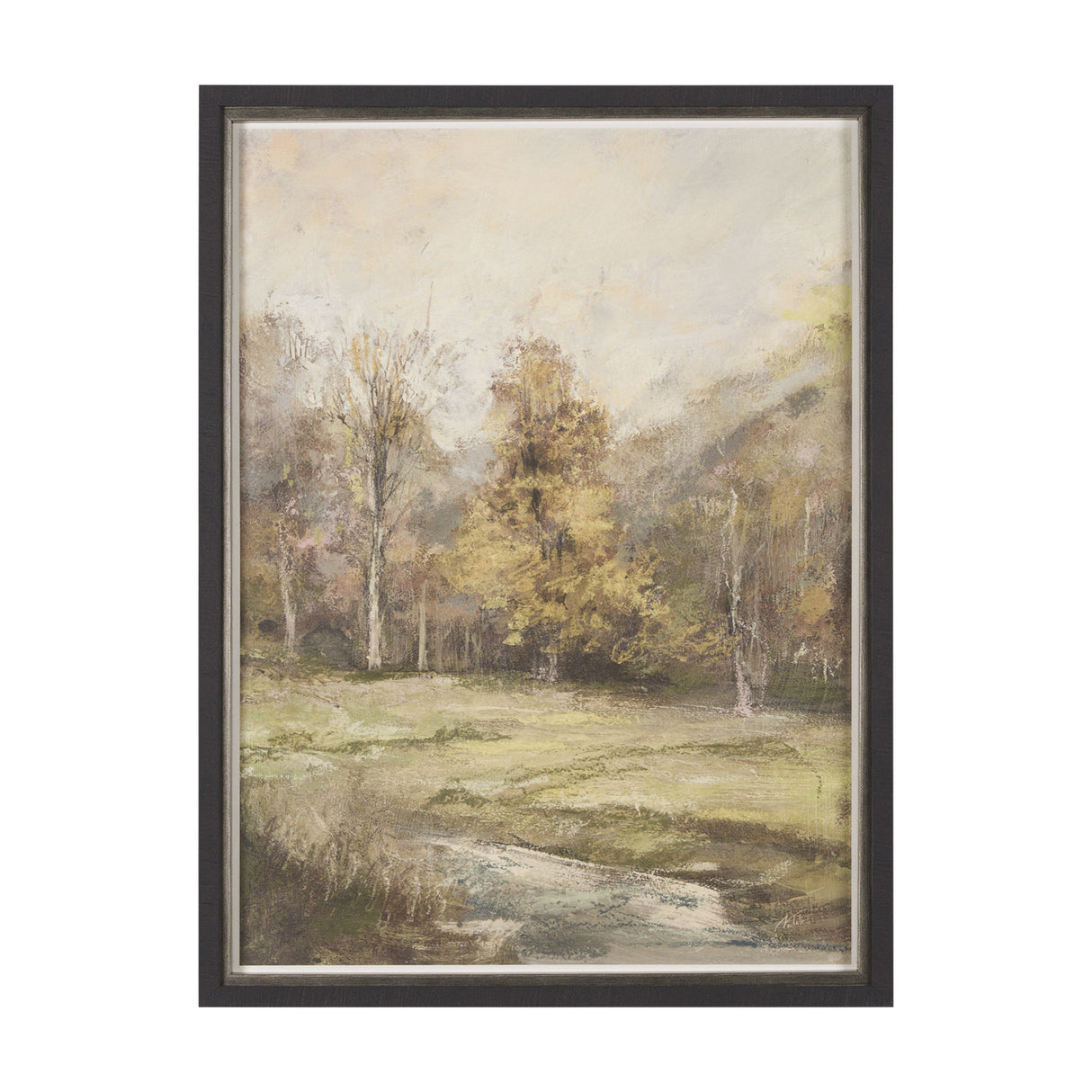 Old Style Landscape I by Mercana Studio a Hand Embellished Framed Art Print from Mercana - Luna Furniture