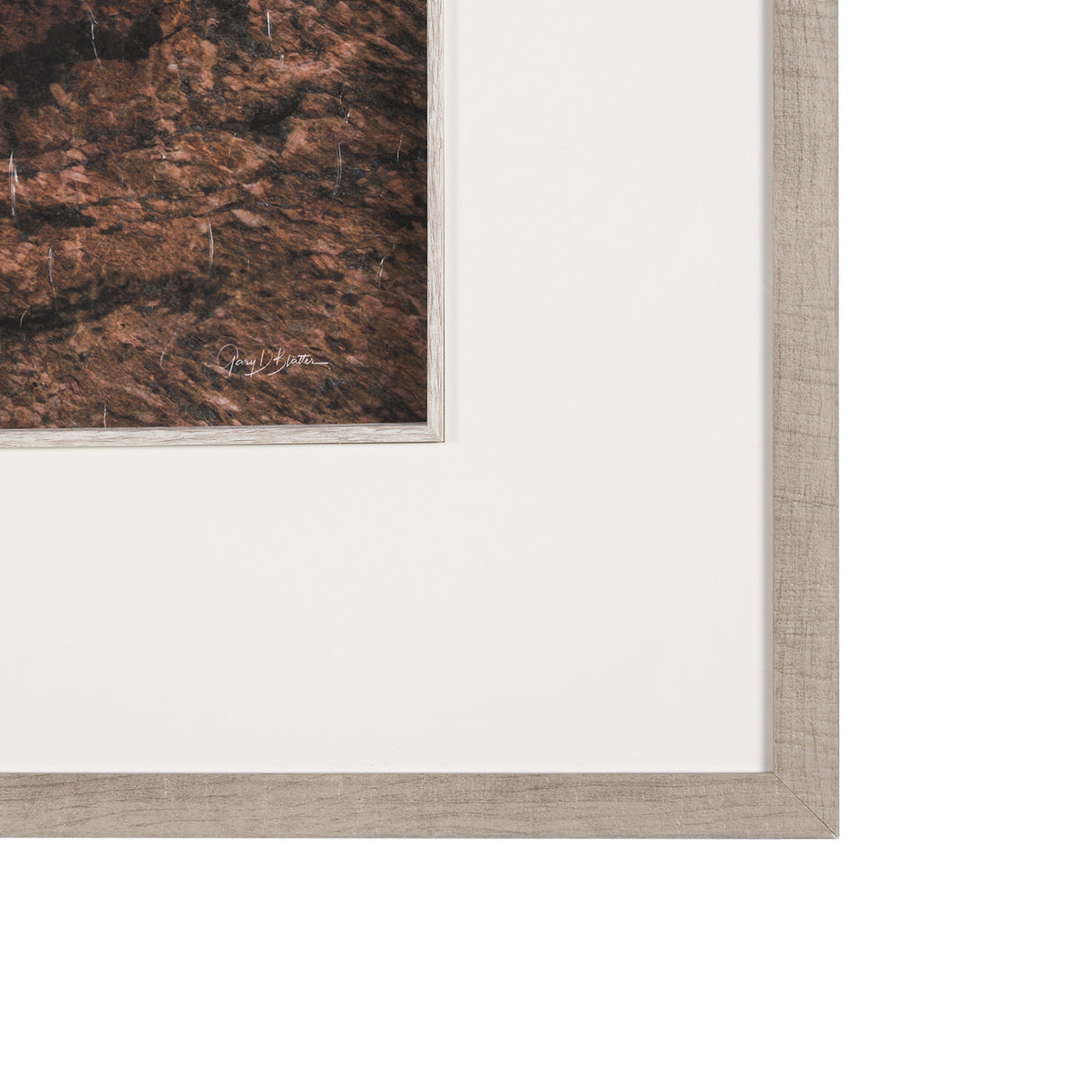 Salt Lake Sunrise by Gary Blatter a Hand Embellished Framed Photo Art Print Matted under Glass from Mercana - Luna Furniture