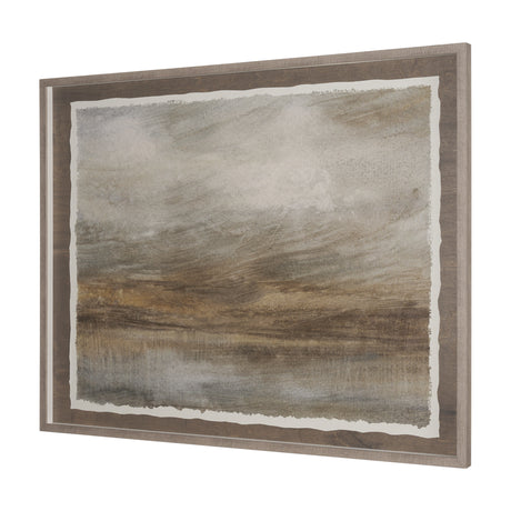 Unsettled Sky by Mercana Studio a Hand Embellished Framed Art Print Matted under Glass from Mercana - Luna Furniture