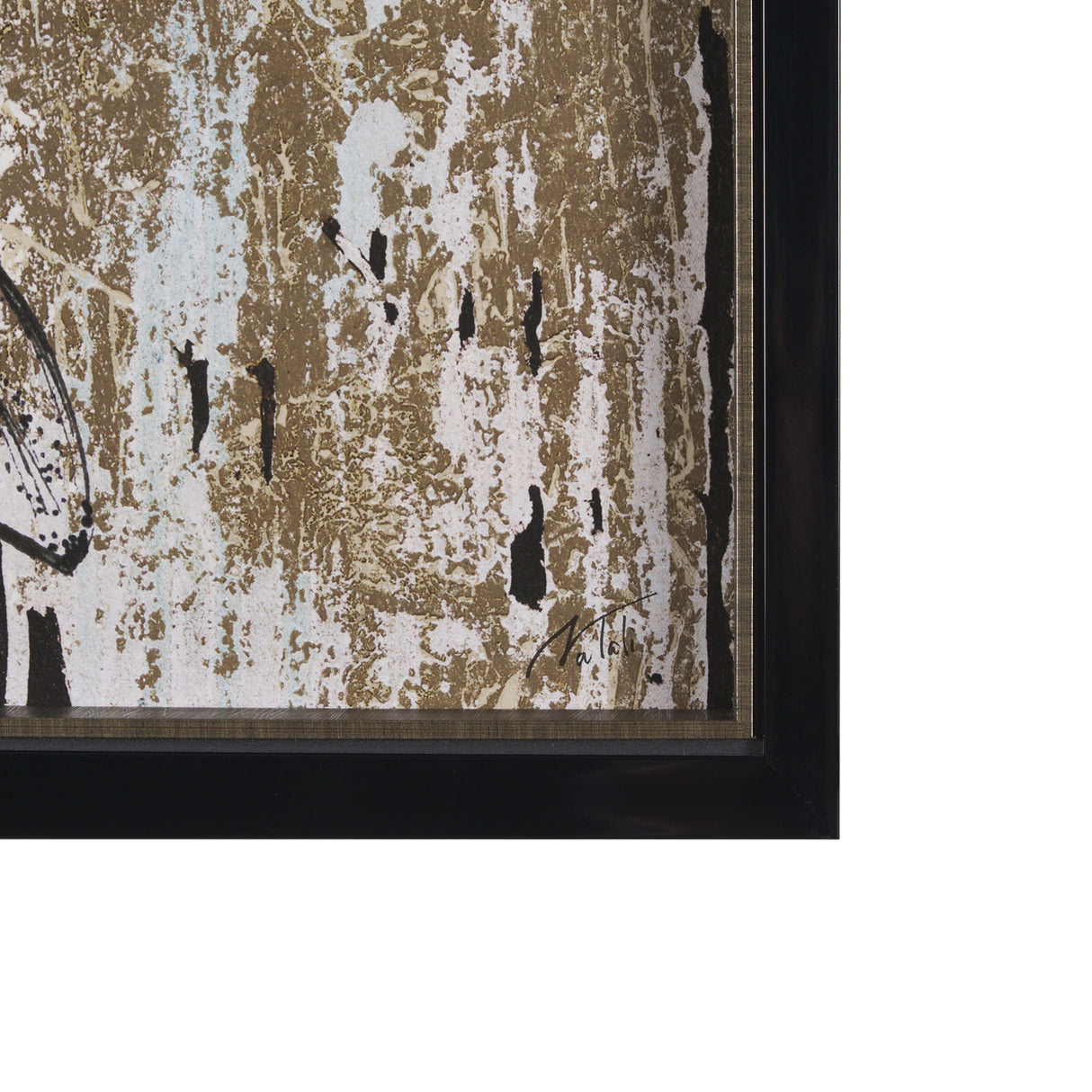 Papillon I by Mercana Studio a Hand Embellished Framed Art Print from Mercana - Luna Furniture