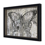 Papillon II by Mercana Studio a Hand Embellished Framed Art Print from Mercana - Luna Furniture