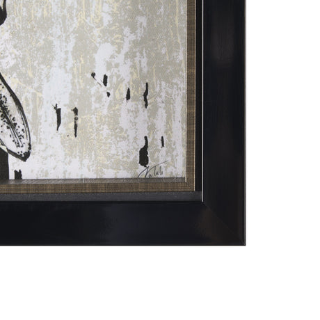 Papillon II by Mercana Studio a Hand Embellished Framed Art Print from Mercana - Luna Furniture