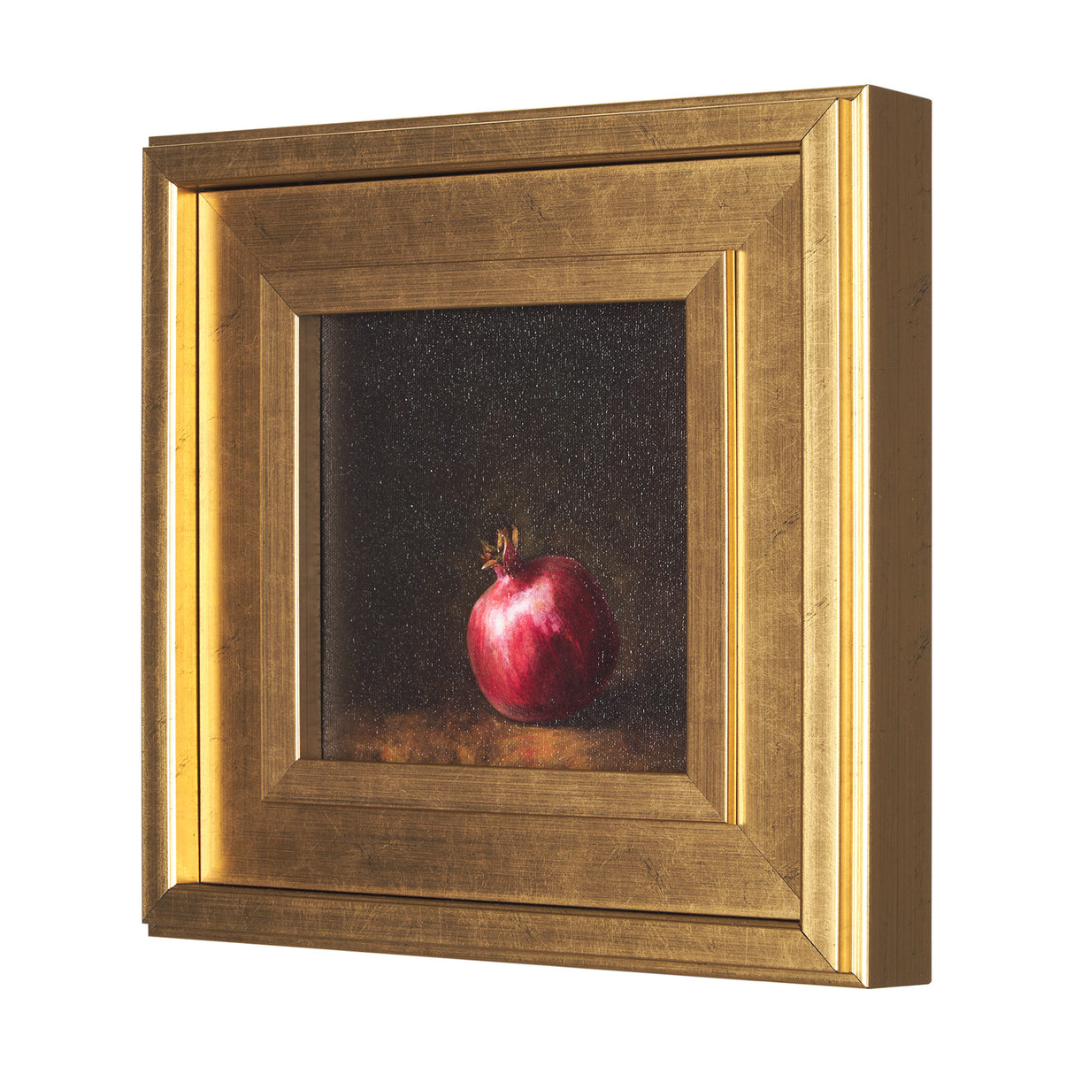Lonely Pomegranate by Mercana Studio a Hand Embellished Framed Art Print from Mercana - Luna Furniture