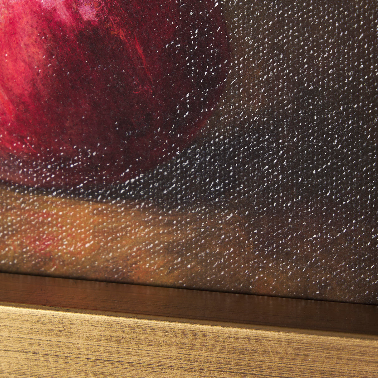 Lonely Pomegranate by Mercana Studio a Hand Embellished Framed Art Print from Mercana - Luna Furniture