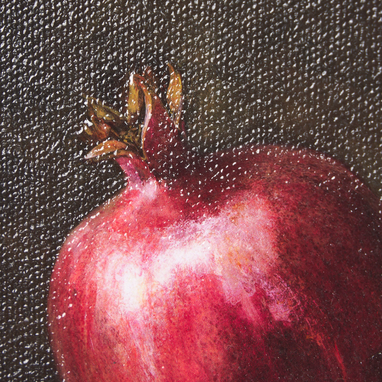 Lonely Pomegranate by Mercana Studio a Hand Embellished Framed Art Print from Mercana - Luna Furniture