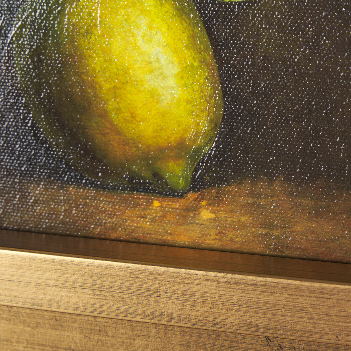Lonely Lime by Mercana Studio a Hand Embellished Framed Art Print from Mercana - Luna Furniture