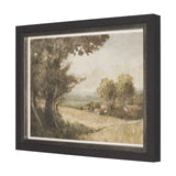 Old Style Landscape II by Mercana Studio a Hand Embellished Framed Art Print from Mercana - Luna Furniture