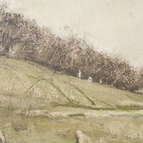Old Style Landscape III by Mercana Studio a Hand Embellished Framed Art Print from Mercana - Luna Furniture