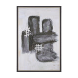 Semblance I by Mercana Studio a Hand Embellished Textured Framed Canvas from Mercana - Luna Furniture