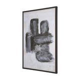 Semblance I by Mercana Studio a Hand Embellished Textured Framed Canvas from Mercana - Luna Furniture