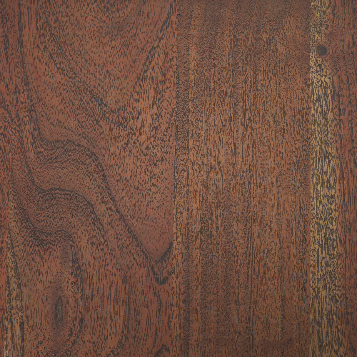 Sonel Pedestal Medium Dark Brown Acacia Wood Foyer Table from Mercana - Luna Furniture