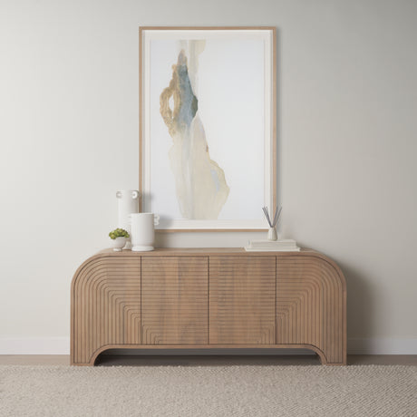 Dylan Small Textured Off White w/ Handles Ceramic Vase from Mercana - Luna Furniture