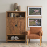 Longhorn 7 by Gary Blatter a Hand Embellished Framed Photo Art Print Matted under Glass from Mercana - Luna Furniture