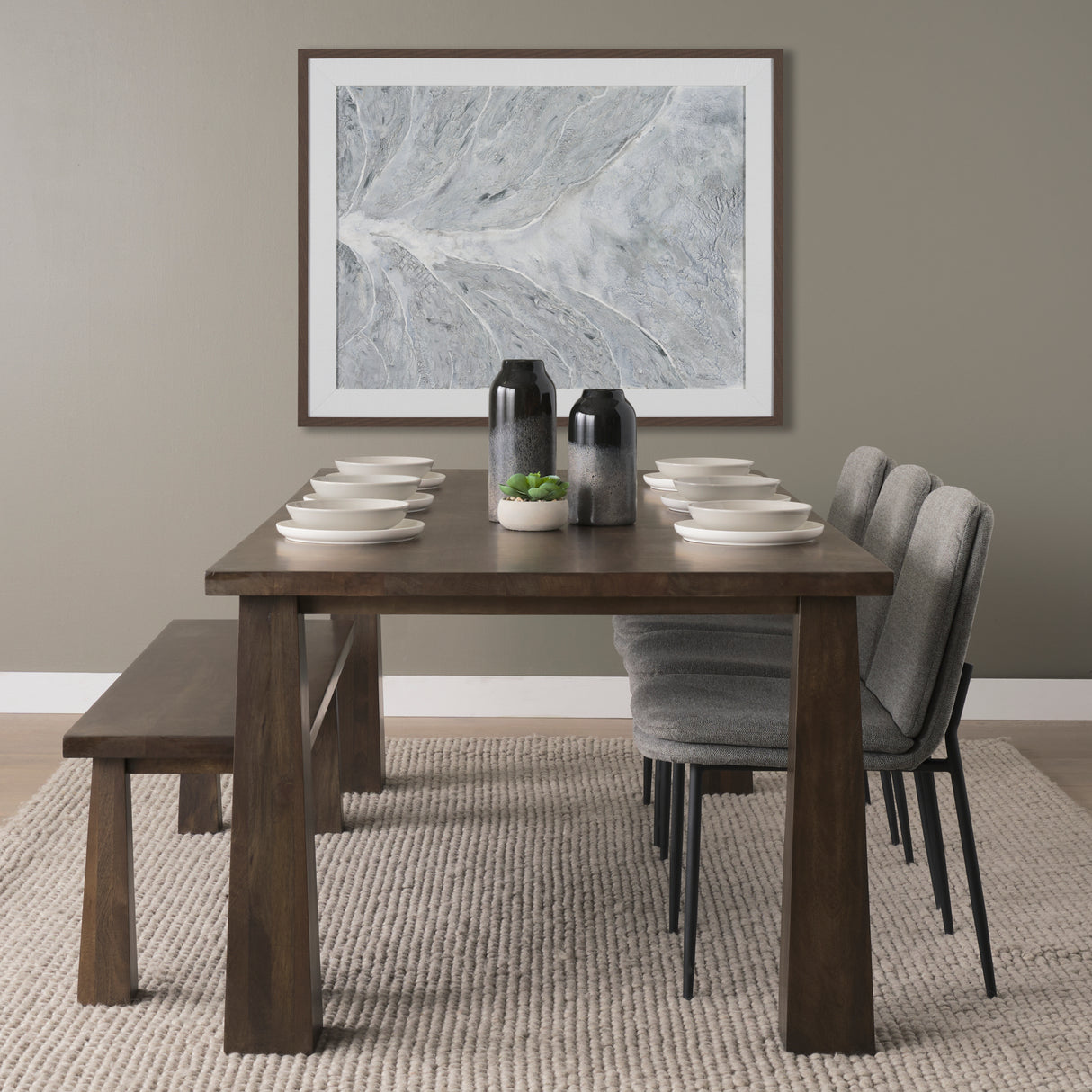 Avalanche by Studio M a handmade Original Framed Artwork from Mercana - Luna Furniture