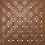 Shane Brown Wood w/ Woven Brown Leather Counter Stool from Mercana - Luna Furniture
