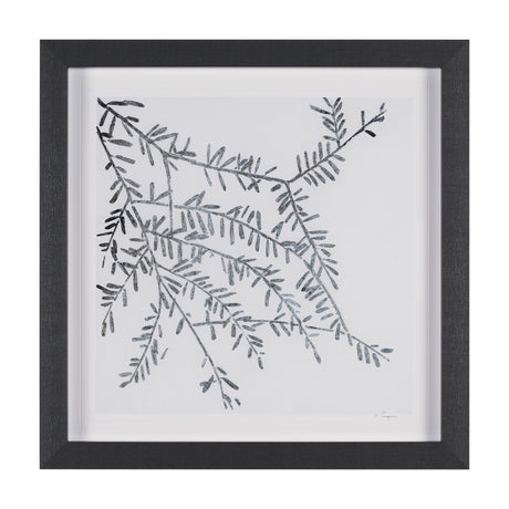 Evergreen Branches I by Mercana Studio a Hand Embellished Framed Art Print Matted under Glass from Mercana - Luna Furniture