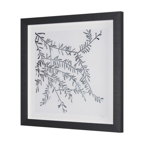 Evergreen Branches I by Mercana Studio a Hand Embellished Framed Art Print Matted under Glass from Mercana - Luna Furniture