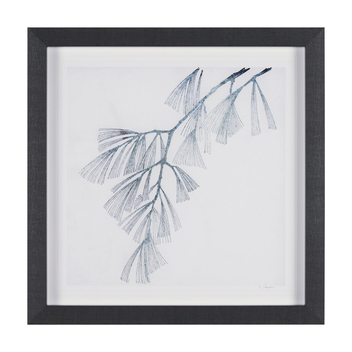 Evergreen Branches II by Mercana Studio a Hand Embellished Framed Art Print Matted under Glass from Mercana - Luna Furniture