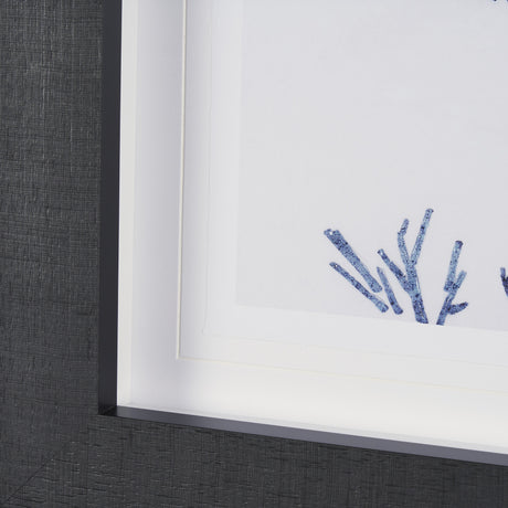 Evergreen Branches II by Mercana Studio a Hand Embellished Framed Art Print Matted under Glass from Mercana - Luna Furniture