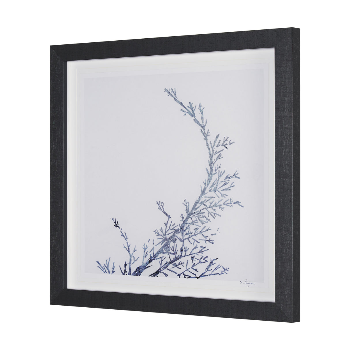 Evergreen Branches IV by Mercana Studio a Hand Embellished Framed Art Print Matted under Glass from Mercana - Luna Furniture