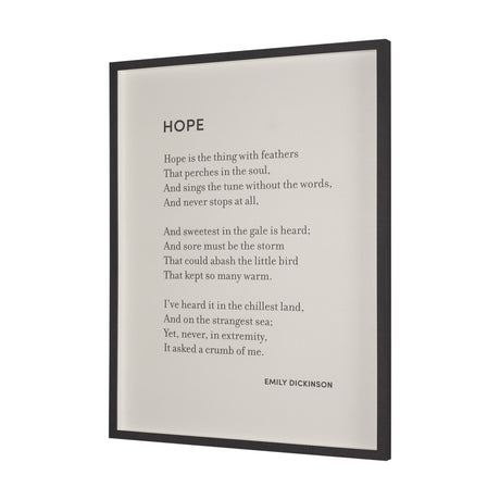Hope by Mercana Studio a Hand Embellished Framed Art Print Matted under Glass from Mercana - Luna Furniture