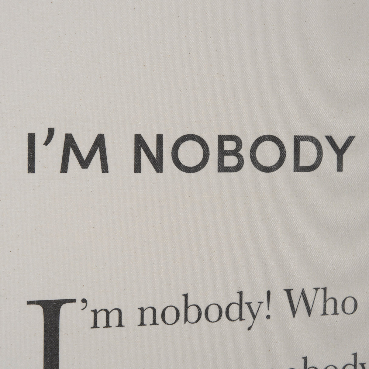 I'm Nobody by Mercana Studio a Hand Embellished Framed Art Print Matted under Glass from Mercana - Luna Furniture