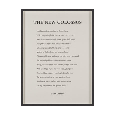 The New Colossus by Mercana Studio a Hand Embellished Framed Art Print Matted under Glass from Mercana - Luna Furniture