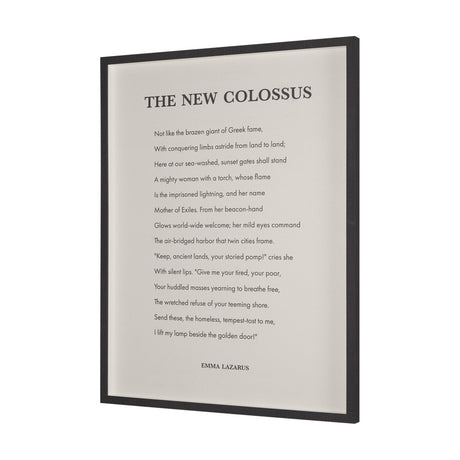 The New Colossus by Mercana Studio a Hand Embellished Framed Art Print Matted under Glass from Mercana - Luna Furniture
