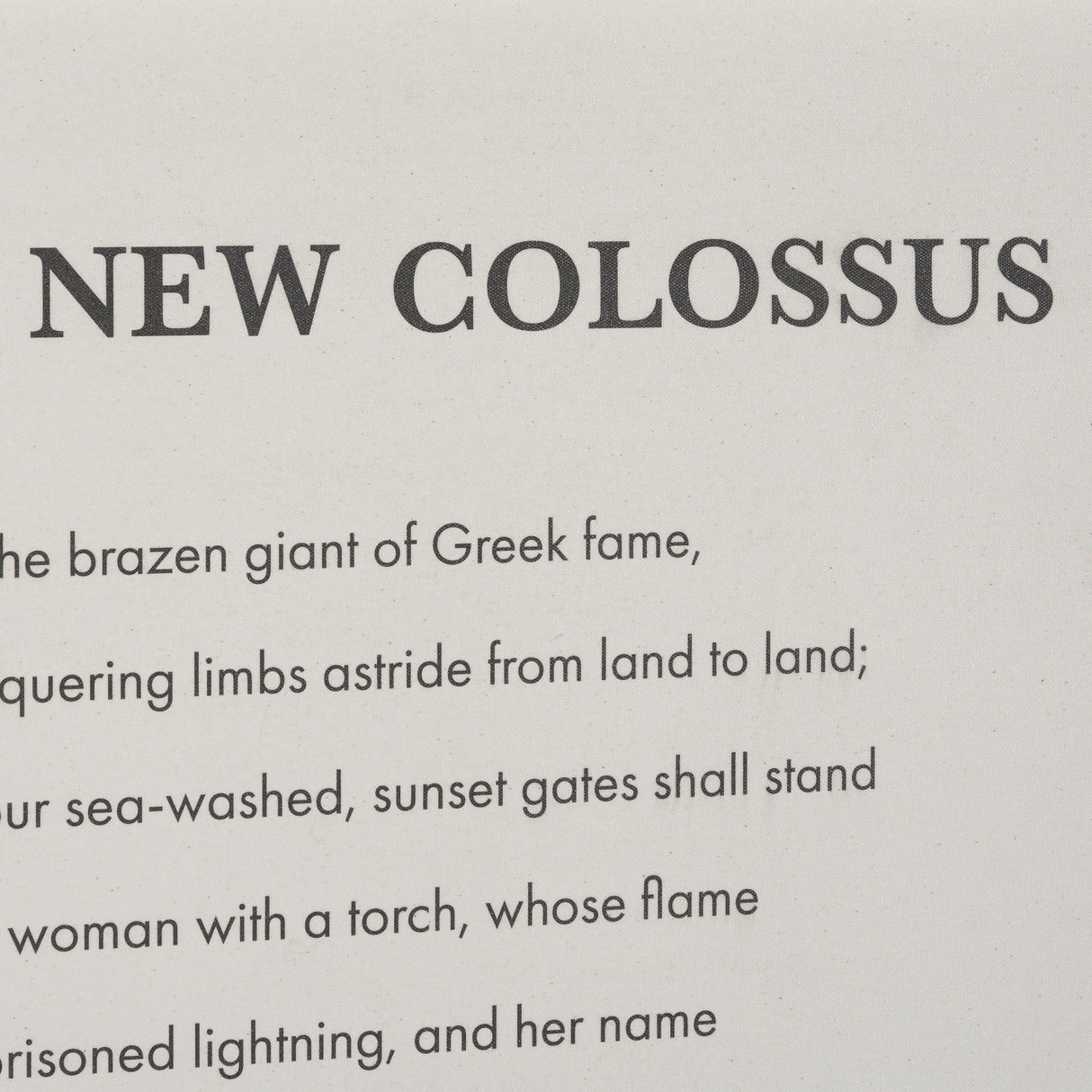 The New Colossus by Mercana Studio a Hand Embellished Framed Art Print Matted under Glass from Mercana - Luna Furniture