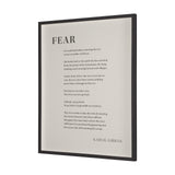 Fear by Mercana Studio a Hand Embellished Framed Art Print Matted under Glass from Mercana - Luna Furniture