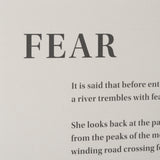 Fear by Mercana Studio a Hand Embellished Framed Art Print Matted under Glass from Mercana - Luna Furniture