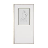 Sitting Model I by Mercana Studio a Hand Embellished Framed Art Print Matted under Glass from Mercana - Luna Furniture