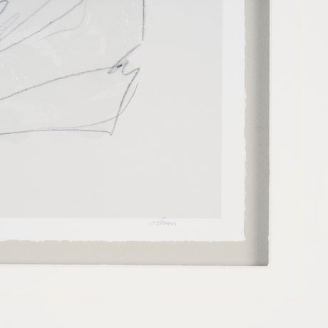 Sitting Model I by Mercana Studio a Hand Embellished Framed Art Print Matted under Glass from Mercana - Luna Furniture