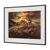 Peak Pursuit by Bobbie Goodrich a Hand Embellished Framed Photo Art Print Matted under Glass from Mercana - Luna Furniture
