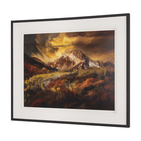 Peak Pursuit by Bobbie Goodrich a Hand Embellished Framed Photo Art Print Matted under Glass from Mercana - Luna Furniture
