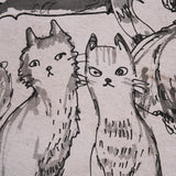 Cat Sketch by Mercana Studio a Hand Embellished Framed Art Print Matted under Glass from Mercana - Luna Furniture