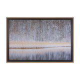 Riverside Reflection - Forest by Mikael Svensson a Framed Photo Art Print Matted under Glass from Mercana - Luna Furniture